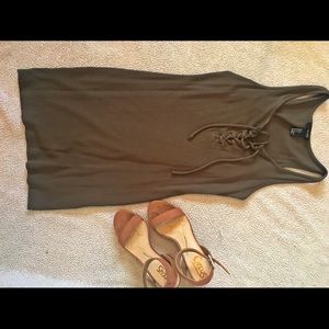 Forever 21 Ribbed Body Con Dress